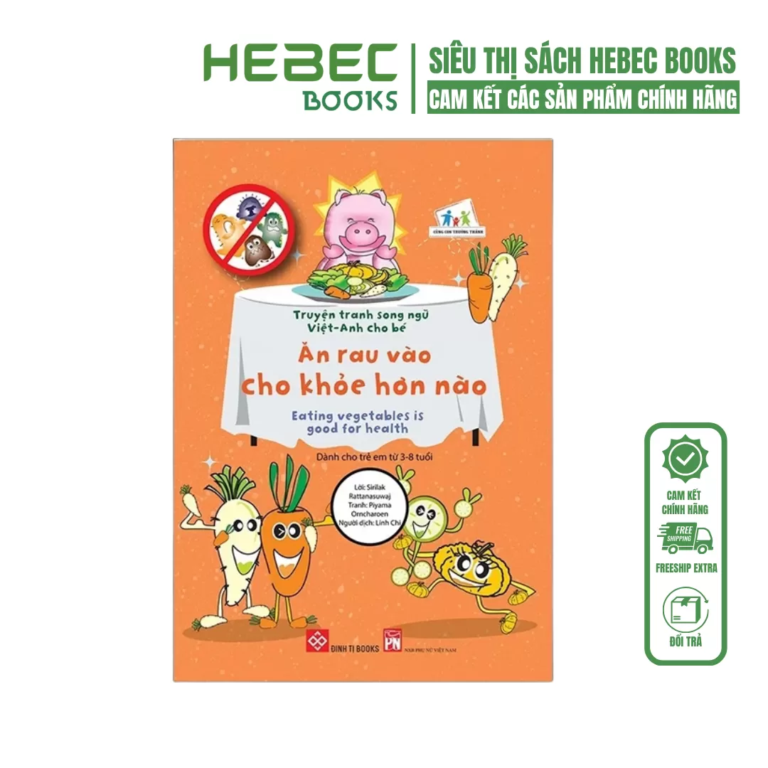 Truyện tranh song ngữ Việt-Anh cho bé - Bunny loves candies - Thỏ con thích ăn kẹo ngọt