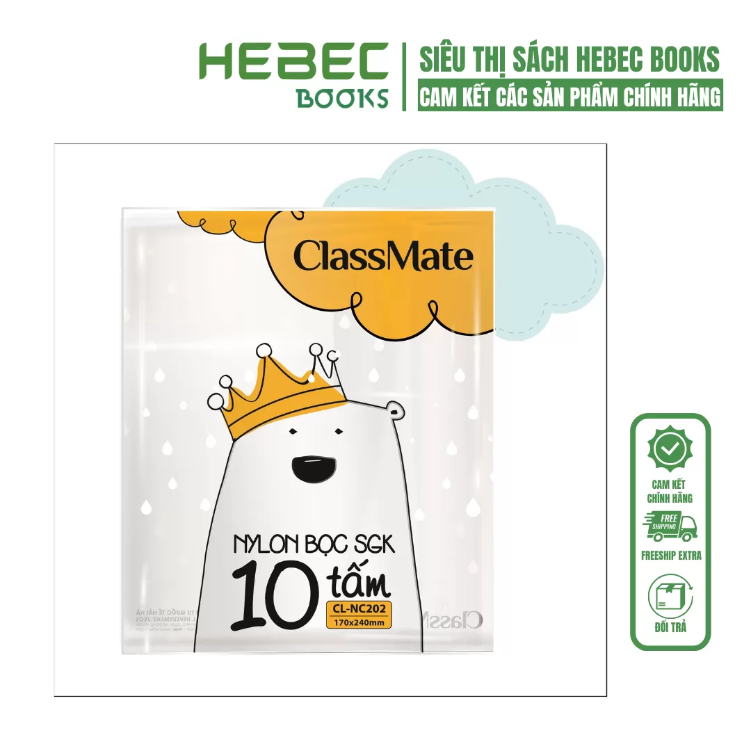 Bọc SGK Hải Hà CL-NC202(170*240mm)-10c/200