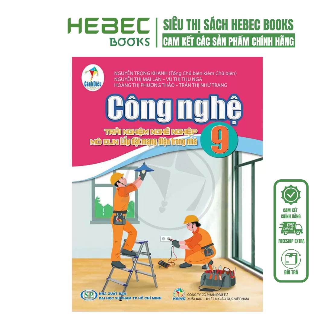 Công nghệ 9 - Trải nghiệm nghề nghiệp mô đun Lắp đặt mạng điện trong nhà - Cánh Diều
