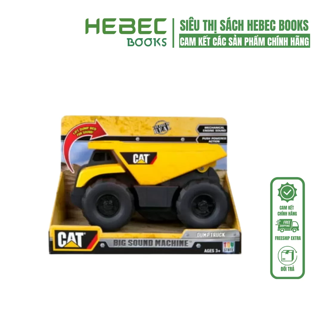 Đồ chơi mô hình CAT - Xe ben (có tiếng động cơ)