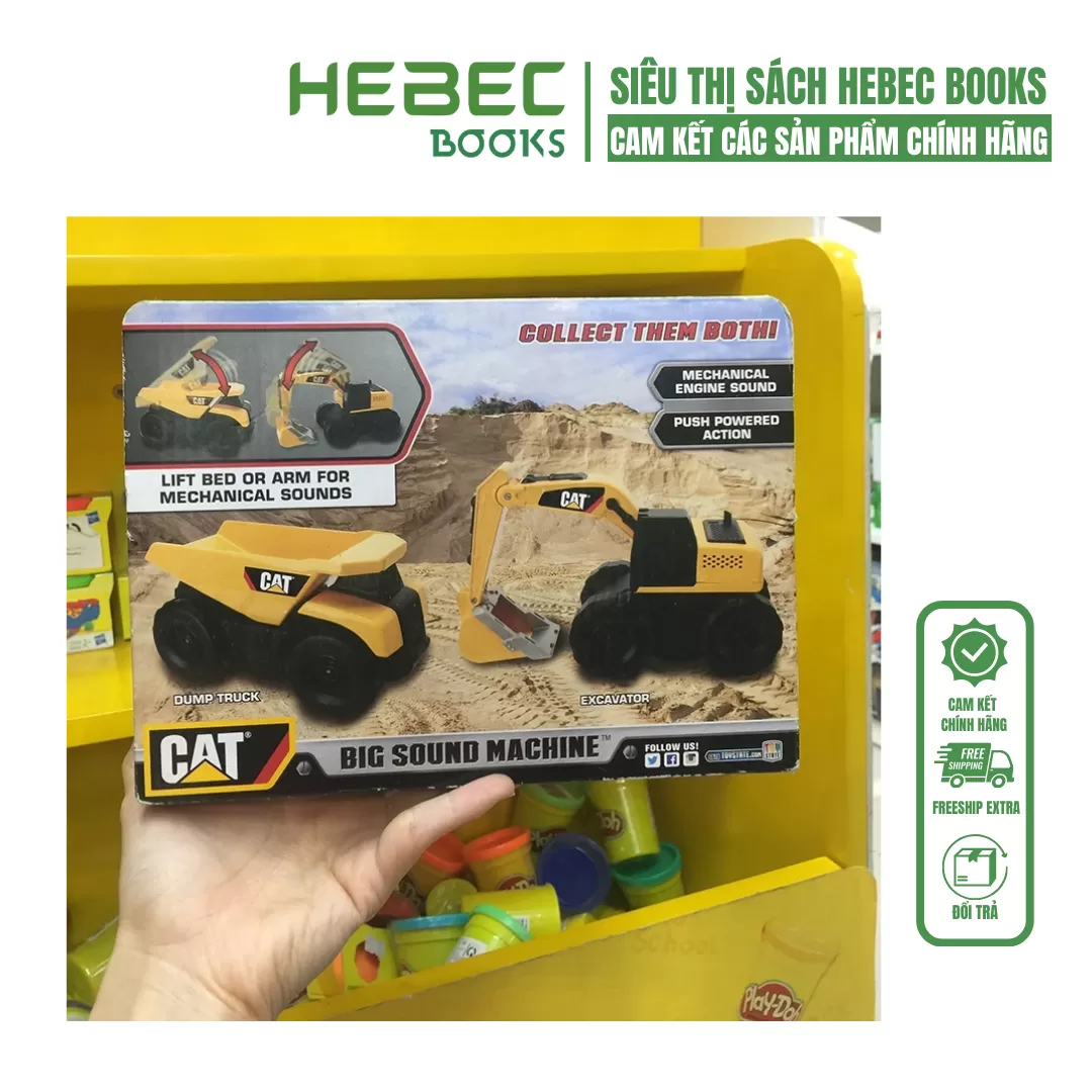 Đồ chơi mô hình CAT - Xe ben (có tiếng động cơ)