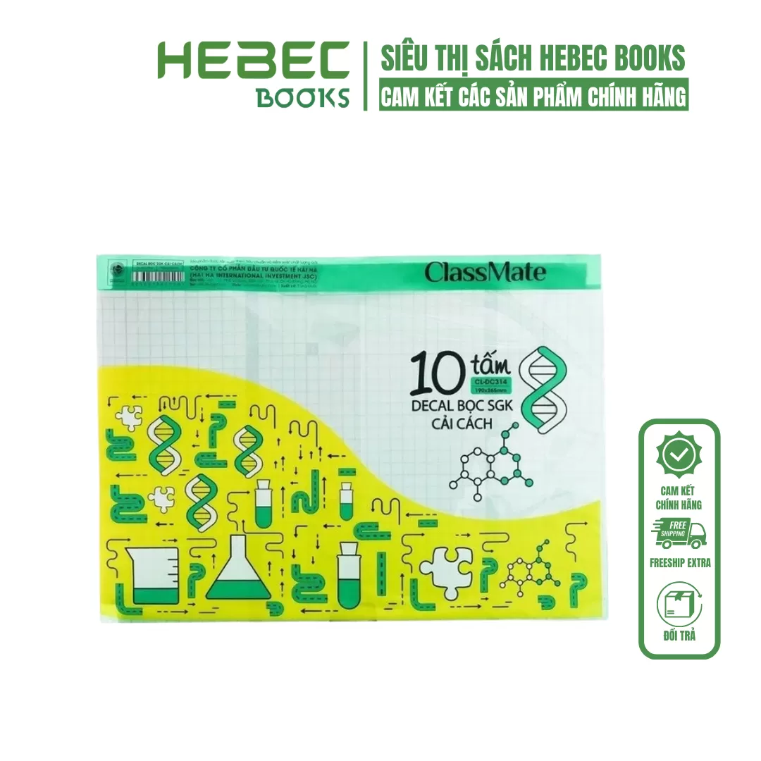 Bọc Decal SGK cải cách Hải Hà CL-DC314 (190*265mm) - 1/120